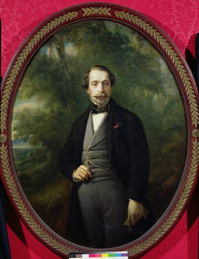 Portrait of Napoleon III (1808-73) c.1857 by Franz Xaver Winterhalter